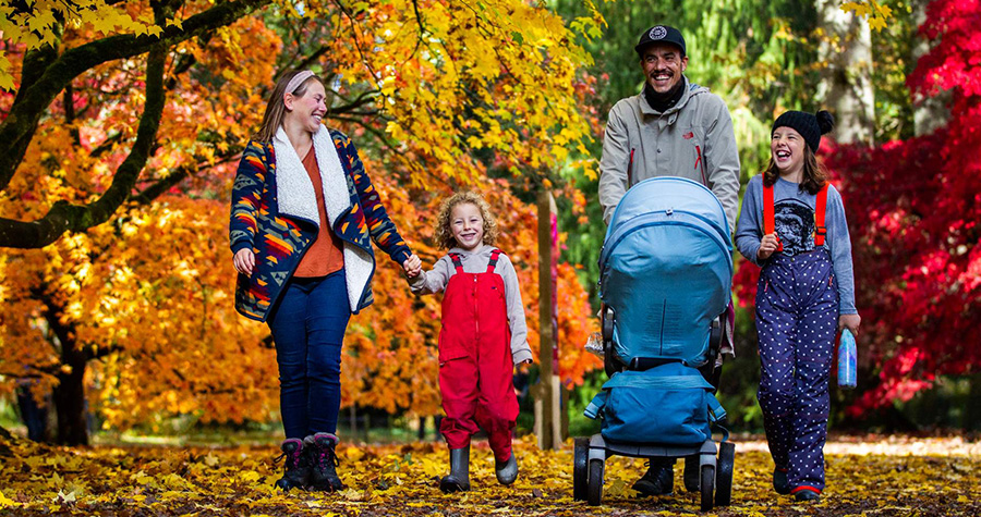 Autumn family trail. Credit: Johnny Hathaway